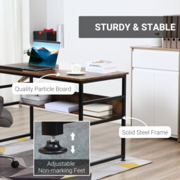 HOMCOM Adjustable Drafting Table Art Desk Drawing Table, Craft Desk Workstation for Painting, Multifunctional Writing Desk w/ 15-Level - Aosom UK - thumbnail 7