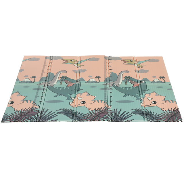 AIYAPLAY Baby Play Mat, Double Sideded Foldable Kids Crawling Mat, Reversible & Waterproof, Dinosaur - image 1