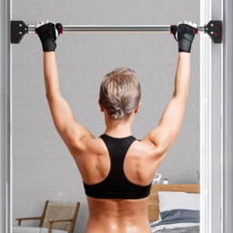 SPORTNOW Pull Up Bar for Home Doorway Pull Up Bar, No Screws Door Frame Chin Up Bar, Adjustable Length (75-92cm) for Home Gym Workout - Aosom UK - thumbnail 8