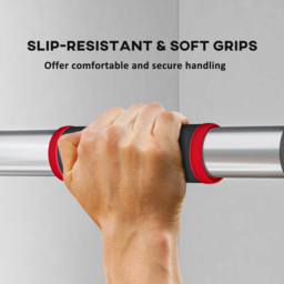 SPORTNOW Pull Up Bar for Home Doorway Pull Up Bar, No Screws Door Frame Chin Up Bar, Adjustable Length (75-92cm) for Home Gym Workout - Aosom UK - thumbnail 7