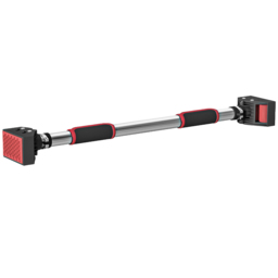 SPORTNOW Pull Up Bar for Home Doorway Pull Up Bar, No Screws Door Frame Chin Up Bar, Adjustable Length (75-92cm) for Home Gym Workout - Aosom UK - thumbnail 1