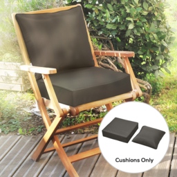 Outsunny Outdoor Seat Cushion W/ Back Patio Deep Seating Chair Replacement Cushion - Aosom UK - thumbnail 2