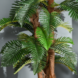Outsunny 5FT Artificial Fern Tree with 36 Leaves, Decorative Fake Plant for Indoor Outdoor Décor, Nursery Pot - Aosom UK - thumbnail 9