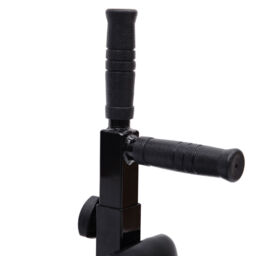 HOMCOM Wall Mounted Dip Station Rack-Black - thumbnail 7