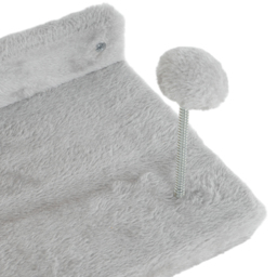 PawHut 4PCs Cat Wall Shelves with Steps, Ladder, Jumping Platforms, Light Grey - Aosom UK - thumbnail 9