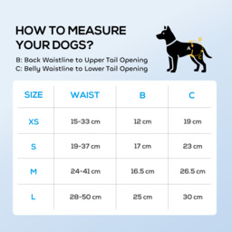 PawHut Disposable Dog Diapers Female for M Dogs Incontinence or Excitable Urination and Training 48 Count - thumbnail 4