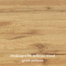 Extendable Dining Table with Sturdy X-Shaped Metal Frame, Space-Saving Convertible Table with Adjustable Feet, 100L x 40W x 75.5H cm, Wood - Aosom UK - thumbnail 6