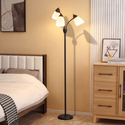 HOMCOM Arc Illuminator: Adjustable Industrial Standing Lamp for Bedroom & Lounge - Aosom UK - thumbnail 8
