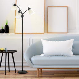 HOMCOM Arc Illuminator: Adjustable Industrial Standing Lamp for Bedroom & Lounge - Aosom UK - thumbnail 9