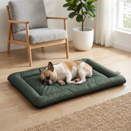 PawHut Waterproof Dog Bed, Foldable Pet Bed with Anti-Slip Bottom, Machine Washable for Small Puppies and Cats, 90 x 60 x 5 cm - thumbnail 8