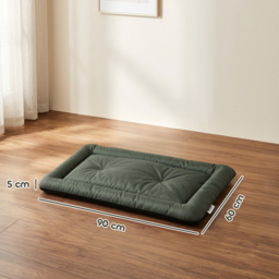 PawHut Waterproof Dog Bed, Foldable Pet Bed with Anti-Slip Bottom, Machine Washable for Small Puppies and Cats, 90 x 60 x 5 cm - thumbnail 3