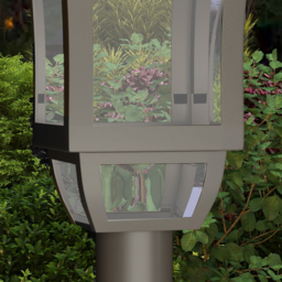 Outsunny 1.3 m Garden Lamp Post Light, LED Outdoor Solar Post Lights, Waterproof IP44 for Patio, Garden, Pathway, Cool White - thumbnail 8