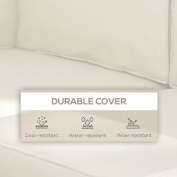 Outsunny Outdoor Replacement Seat Cushions for Rattan Furniture, 7 Seat Cushions and 7 Back Cushions for Patio Conversation Set - thumbnail 5