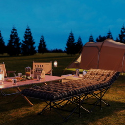 Outsunny 67cm Wide Folding Bed, Camping Cot for Adults with Mattress, Storage Pocket, Carry Bag, Max Load 150kg, Black - thumbnail 8