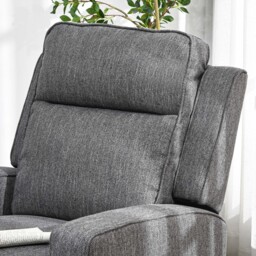 HOMCOM 150° Electric Reclining Chair, Armchair with Adjustable Leg Rest, USB Port, Charcoal Grey - Aosom UK - thumbnail 9