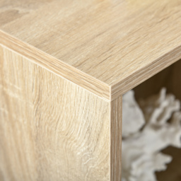 HOMCOM Six-Cube Bookcase - Oak Wood Effect - Aosom UK - thumbnail 8