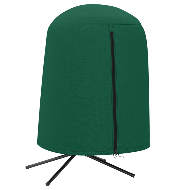 Outsunny 190 x Φ128cm Hanging Egg Chair Furniture Cover - Green - image 1
