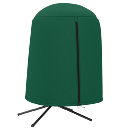 Outsunny 190 x Φ128cm Hanging Egg Chair Furniture Cover - Green - thumbnail 1