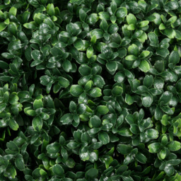 HOMCOM Artificial Boxwood Trees w/ Ground Stake, Set of 2 Ball Shaped Topiary Trees for Home Office & Living Room, UV Resistant - thumbnail 9