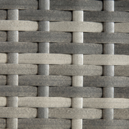 Outsunny Rattan Side Table, Outdoor Coffee Table, with Plastic Board Under the Full Woven Table Top for Patio, Garden, Balcony, Mixed Grey - thumbnail 7