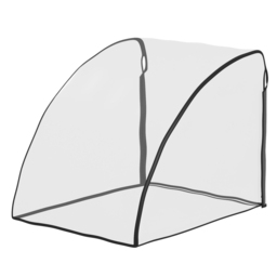 HOMCOM Baby Bike Trailer Cover, Anti Dust Rain Snow, Cold Wind, 76 x 61 x 61 cm - thumbnail 7