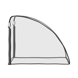 HOMCOM Baby Bike Trailer Cover, Anti Dust Rain Snow, Cold Wind, 76 x 61 x 61 cm - thumbnail 6