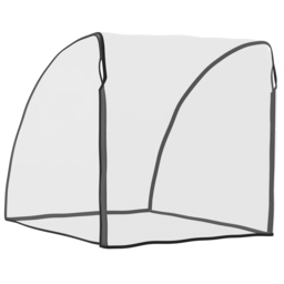 HOMCOM Baby Bike Trailer Cover, Anti Dust Rain Snow, Cold Wind, 76 x 61 x 61 cm - thumbnail 9