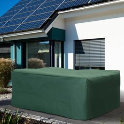 Outsunny Garden Furniture Cover, 600D Oxford Patio Set Protection, Waterproof Anti-UV, 245 x 165 x 55cm, Green - Aosom UK - thumbnail 2