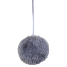 PawHut Cat Scratching Post, 2-Tier with Sisal Rope and Dangle Toy, Interactive, Beige - Aosom UK - thumbnail 7