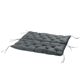 Outsunny Garden Bench Cushion, 2 Seater Swing Chair Cushion, Seat Pad with Ties for Indoor and Outdoor Use, 110 x 120 cm, Dark Grey - Aosom UK - thumbnail 7