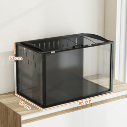 PawHut Hamster Cage Steel Chewproof with Openable Top, Deep Burrow for Dwarf Syrian Hamster, Gerbil, Rats, 81 x 51 x 53 cm - thumbnail 3