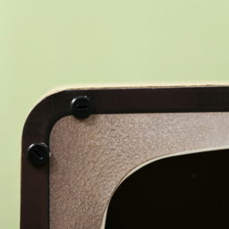 PawHut 2 in 1 TV Shape Cat Scratching Board House with Catnip, for Indoor Cats, Brown - Aosom UK - thumbnail 9