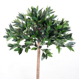 Outsunny 3ft Artificial Olive Tree Indoor Plant Greenery for Home Office Potted in An Orange Pot Set of 2 - Aosom UK - thumbnail 8