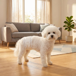 PawHut Dog Diapers Super Absorbent Leak-Proof Dog Nappies for Male Dogs Size M 45-64 cm Waist - thumbnail 2