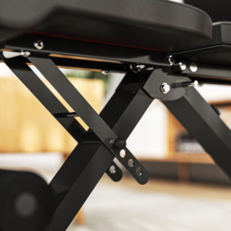 SPORTNOW Foldable Weight Bench, Adjustable Incline Flat Bench Press with 6-Level Backrest, 4-Level Seat, Leg Extension for Home Gym Workout Full Body Strength Training - thumbnail 8