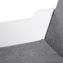HOMCOM Cosy Reading Nook: Cushioned Bookcase Seat, Storage Sideboard for Kids' Bedrooms & Lounges, Pristine White - Aosom UK - thumbnail 9