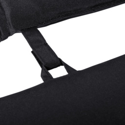 Outsunny Replacement Thick Cushion for Sun Lounger, Recliner Chair Relaxer Pad with Pillow, Black - Aosom UK - thumbnail 9