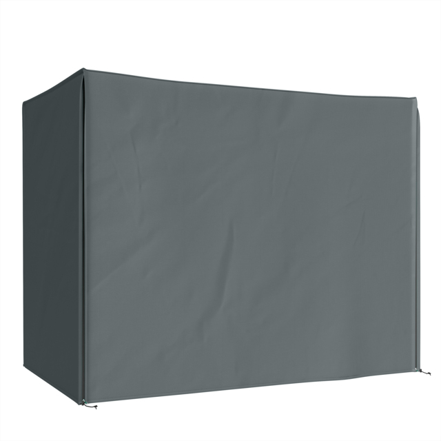 Outsunny 220 x 125cm Three-Seater Swing Chair Protective Cover - Grey - image 1