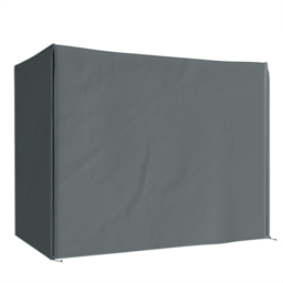 Outsunny 220 x 125cm Three-Seater Swing Chair Protective Cover - Grey - thumbnail 1