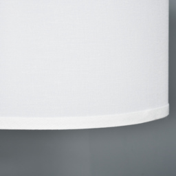 HOMCOM Floor Lights with Linen Lampshade, Round Base, Modern Floor Standing Lamp for Living Room, Bedroom, Dining Room, Gold and White - Aosom UK - thumbnail 8