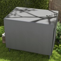 Outsunny Waterproof Swing Bench Cover: Anti-UV Outdoor Furniture Protector, Dark Grey, 215L x 155W x 150Hcm - thumbnail 9