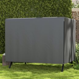 Outsunny Waterproof Swing Bench Cover: Anti-UV Outdoor Furniture Protector, Dark Grey, 215L x 155W x 150Hcm - thumbnail 6