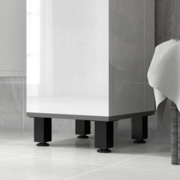 HOMCOM 190cm Slim Bathroom Storage Cabinet - White - thumbnail 8