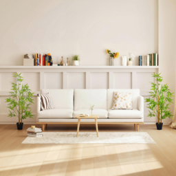 Outsunny Artificial Bamboo Trees, Set of 2, Decorative Plant with Nursery Pot, for Indoor Outdoor Use, 120cm - Aosom UK - thumbnail 9