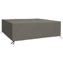 Outsunny Patio Furniture Protector: Weatherproof 600D Oxford Cover for Large Square Sets, 230 x 230 x 70cm, Grey - Aosom UK