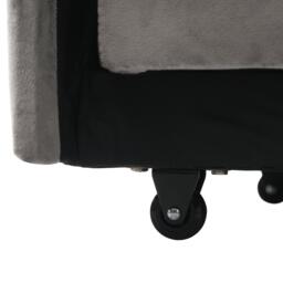 3-in-1 Expandable Single Sofa Bed with 2 Drink Holders and Phone Holder, Recliner chair for Apartment, 83L x 167W x 76H cm, Dark Gray - Aosom UK - thumbnail 9