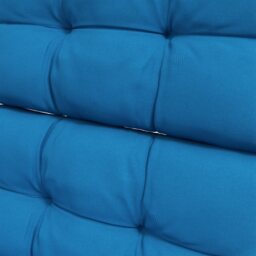 Outsunny Garden Seating Comfort: Plush Turquoise Cushions with Backrest Ties for Patio Bliss - Aosom UK - thumbnail 8