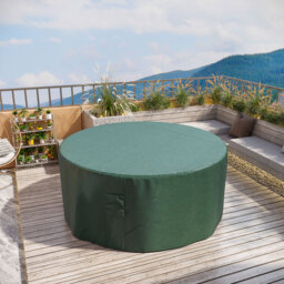Outsunny Garden  Patio Large Furniture Set Round Cover 600D Oxford Waterproof Ф193 x 80H cm - thumbnail 2