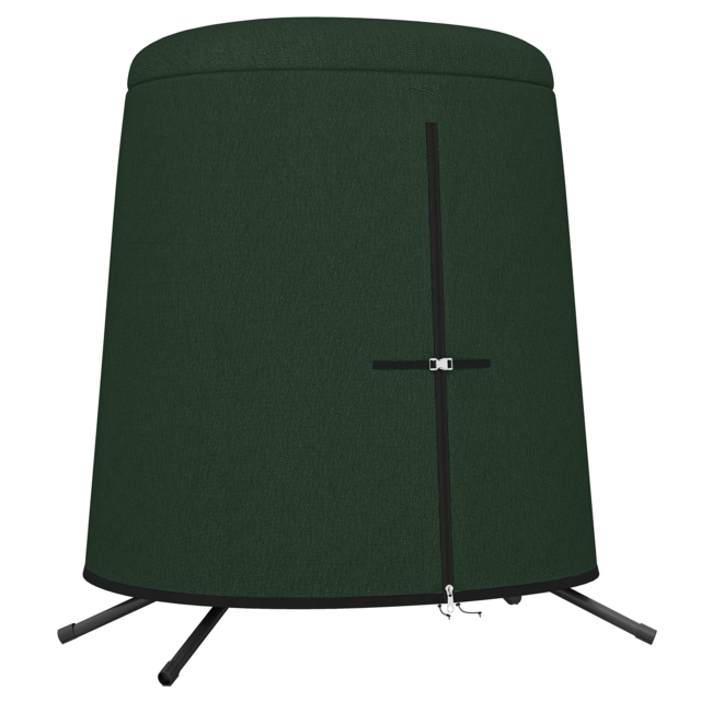 Outsunny 196 x 230 cm Hanging Egg Chair Protective Cover - Green - image 1