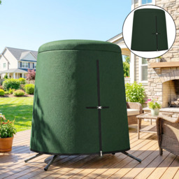Outsunny 196 x 230 cm Hanging Egg Chair Protective Cover - Green - thumbnail 8